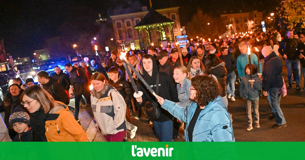 La Saint-Martin a embrasé Malmedy