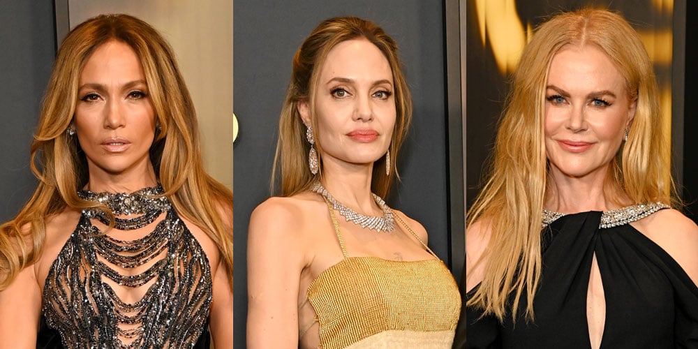 Jennifer Lopez, Angelina Jolie, Nicole Kidman & 75+ Celebs Attend the Governors Awards 2024