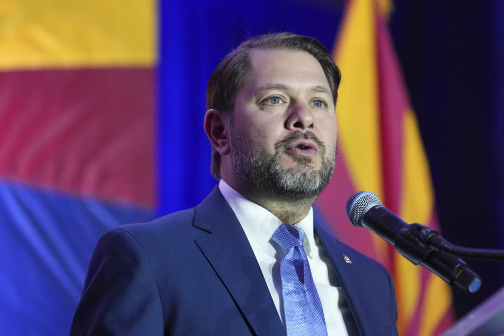 Ruben Gallego credits talking about economy and border for Arizona Senate win