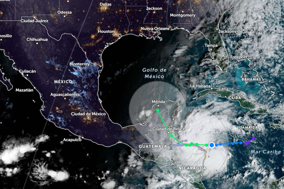 Hacia dónde se dirige la tormenta tropical Sara: ¿afectará a Florida?