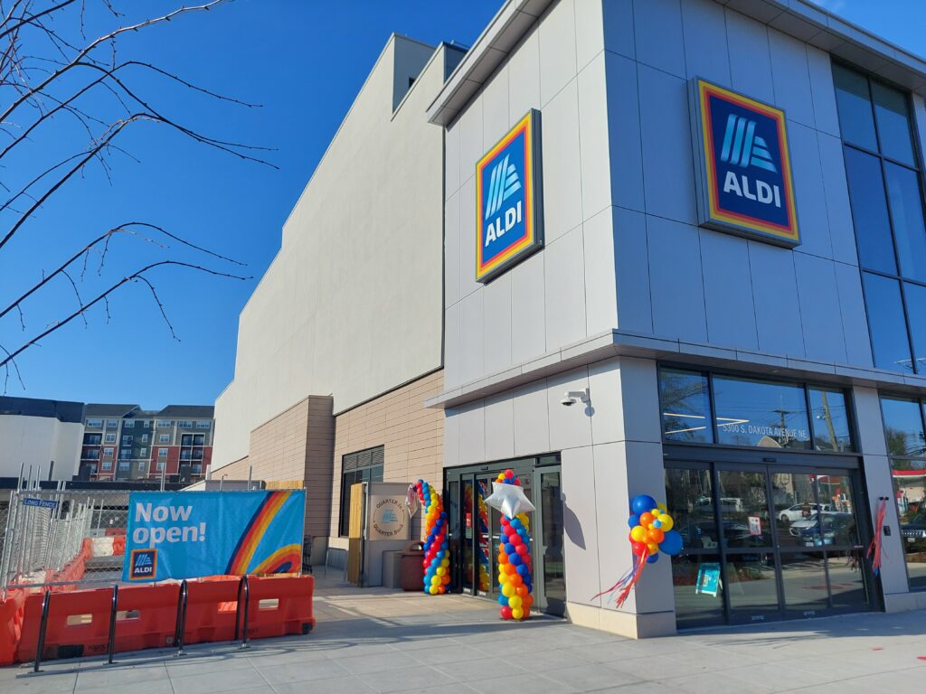 “Aldi opens in North Michigan Park / Riggs Park / Fort Totten”