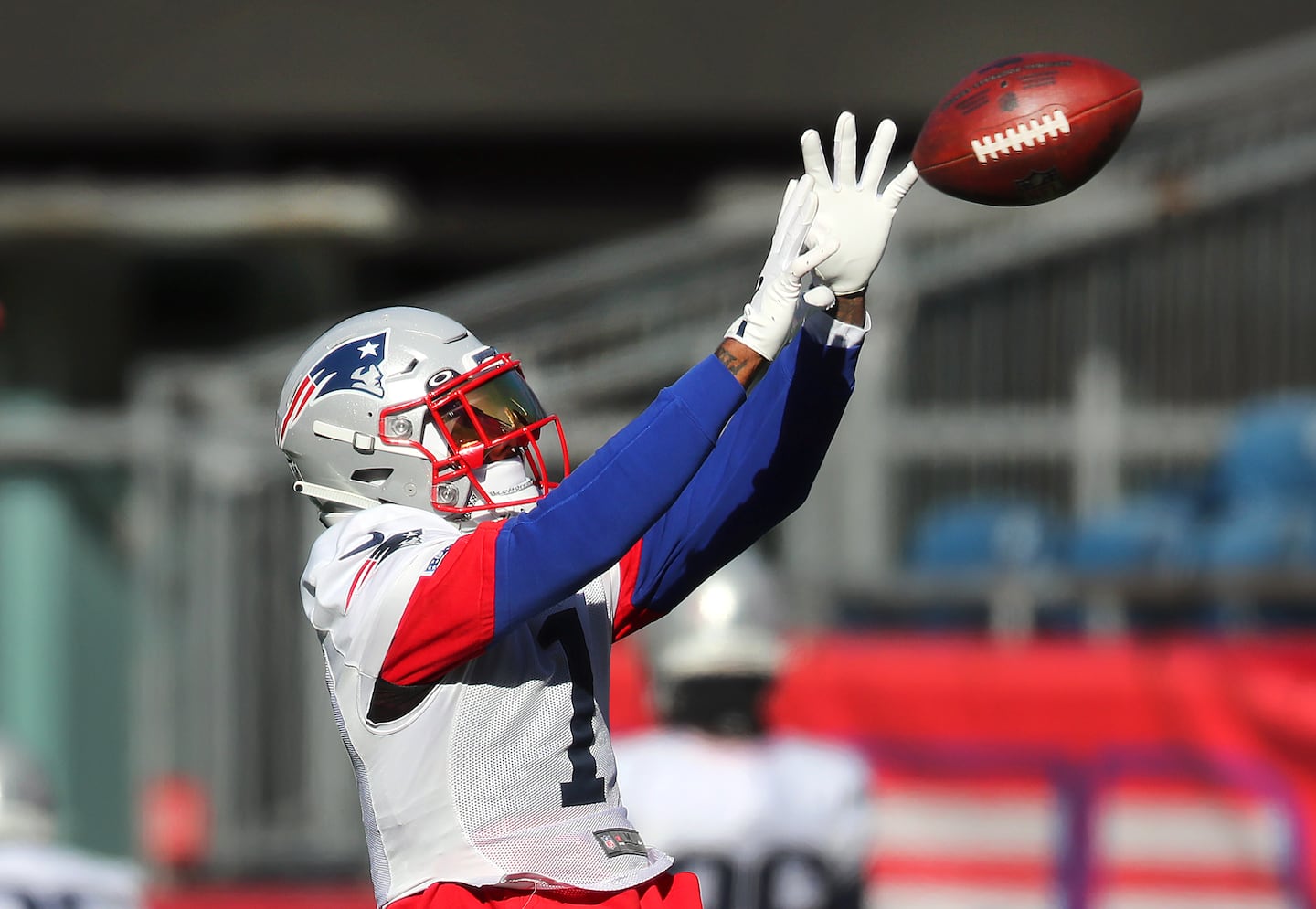 Rookie receiver Ja’Lynn Polk says it’s ‘going to get greater’ with Patriots