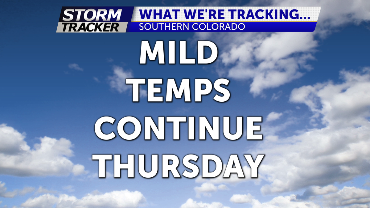 Temperatures Increase Slightly for Thursday