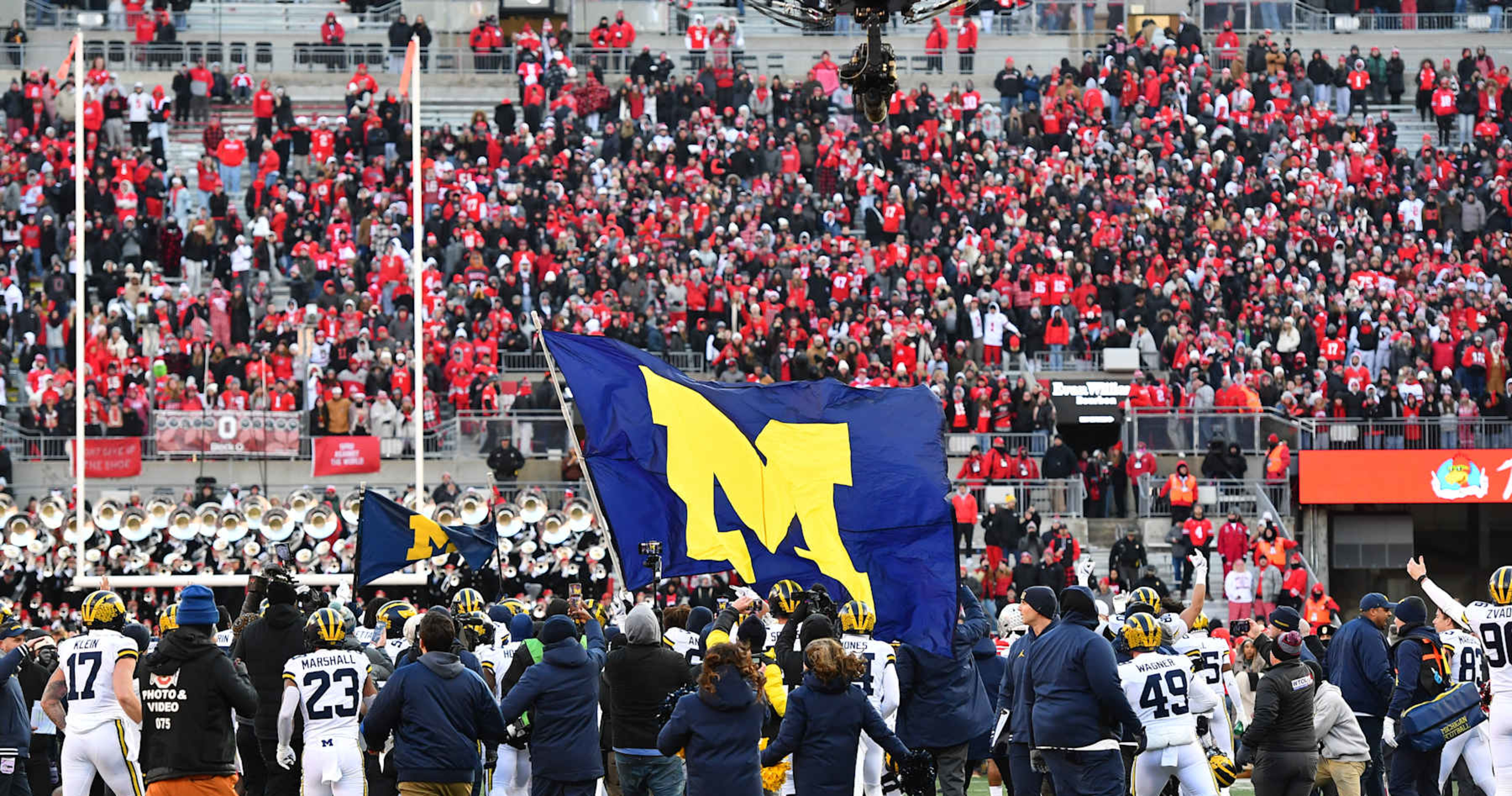 Ohio Lawmaker Introduces Bill to Ban Flag-Planting After OSU-Michigan Fight Video