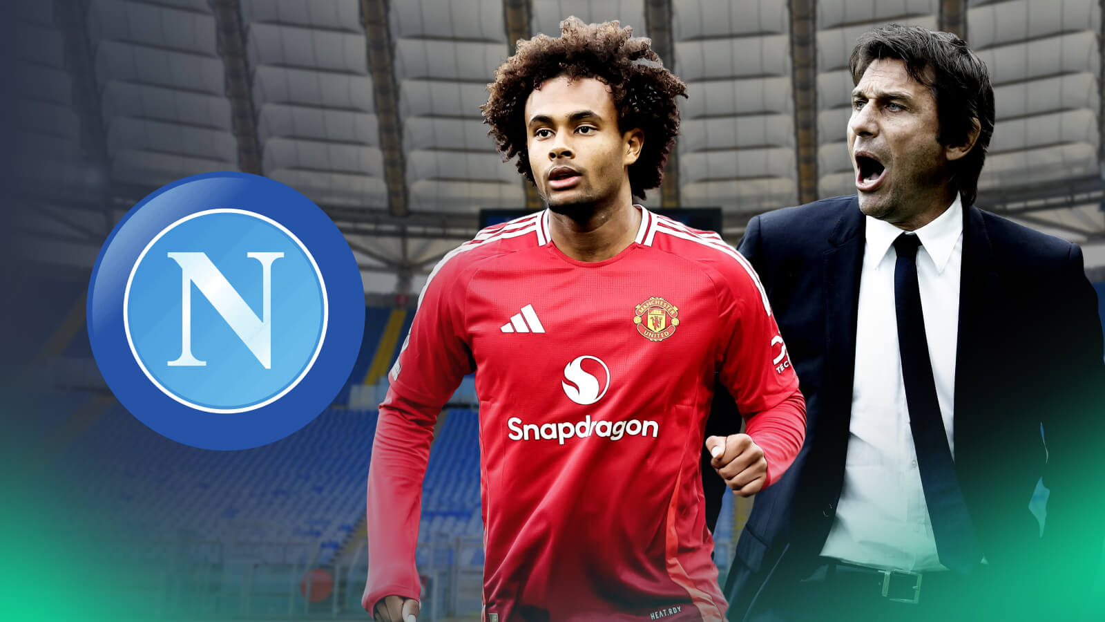 Conte still pushing hard for Zirkzee transfer as McTominay continues to wow at Napoli