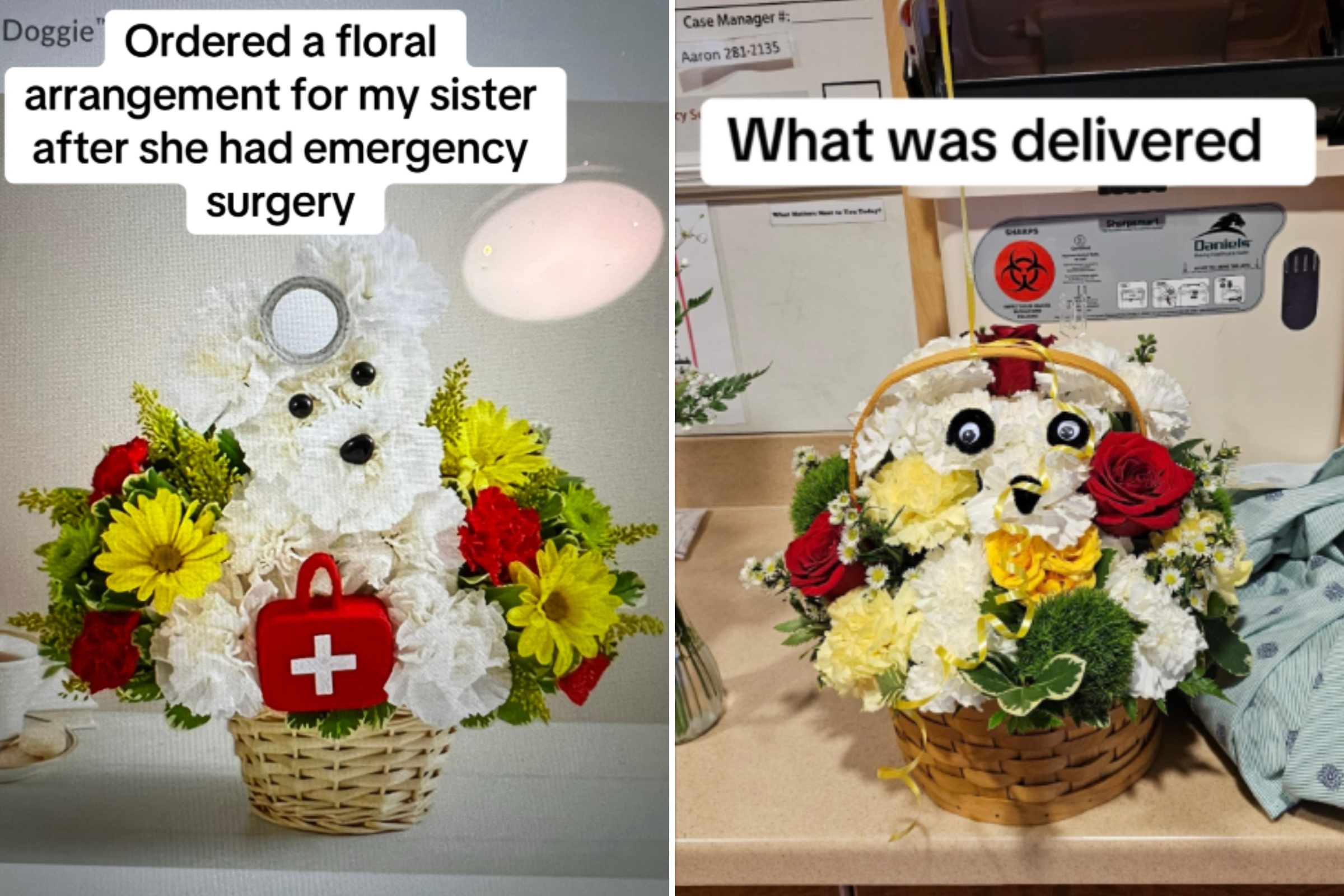 Woman Orders Flowers for Sister in Hospital-Hysterics Over What Arrives