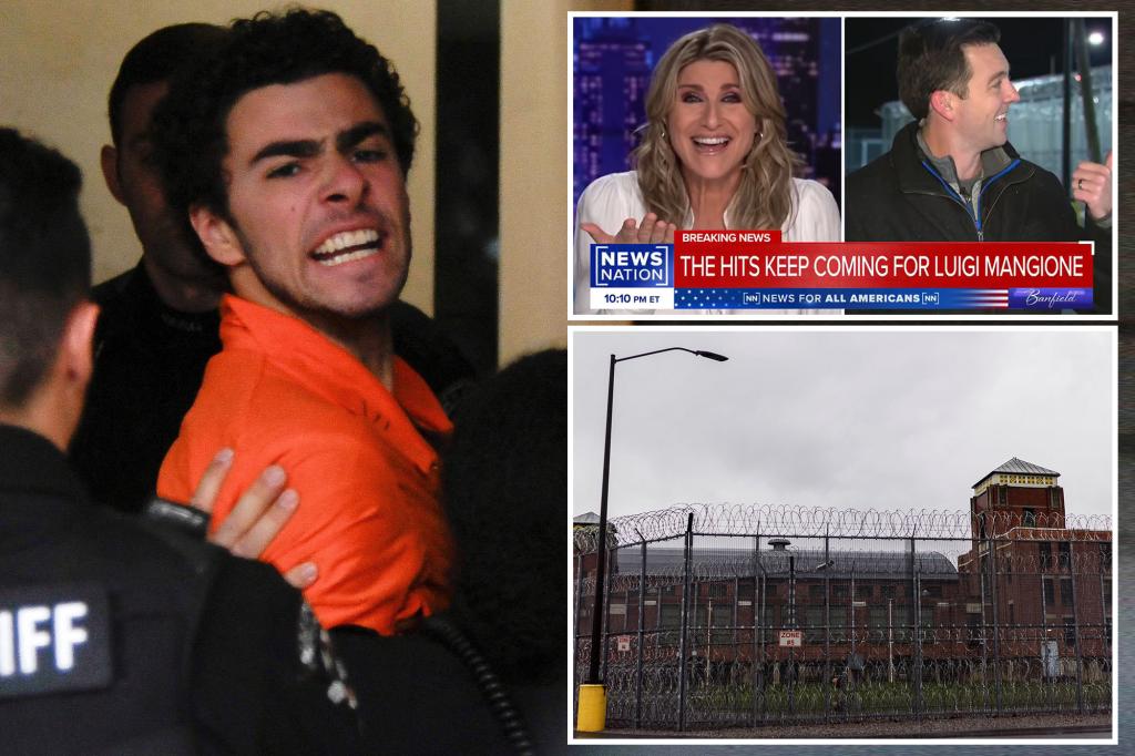 Luigi Mangione’s fellow inmates decry ‘terrible’ prison conditions in wild TV interview with reporter standing outside