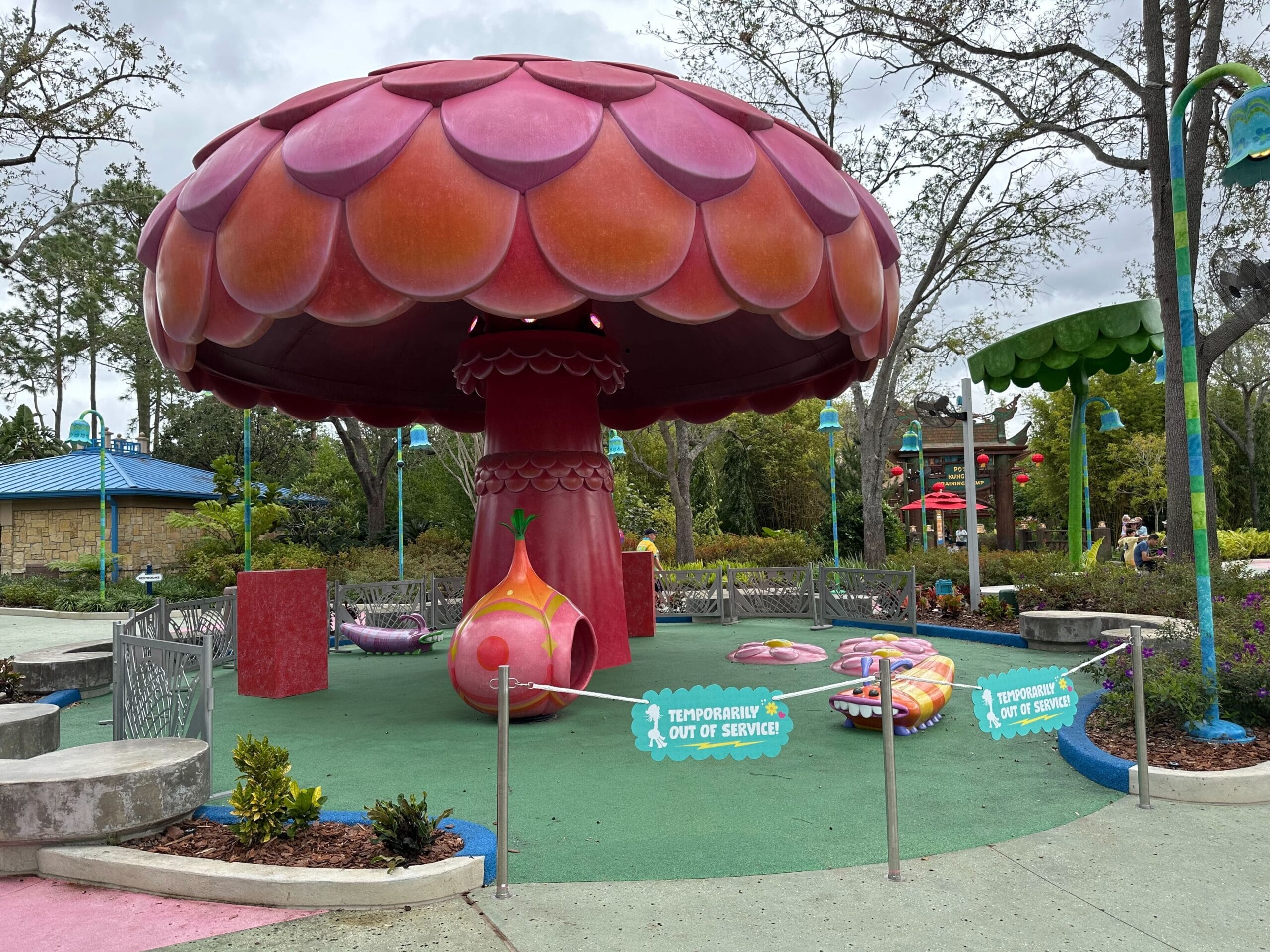 Poppy's Playground in DreamWorks Land Closed for Construction