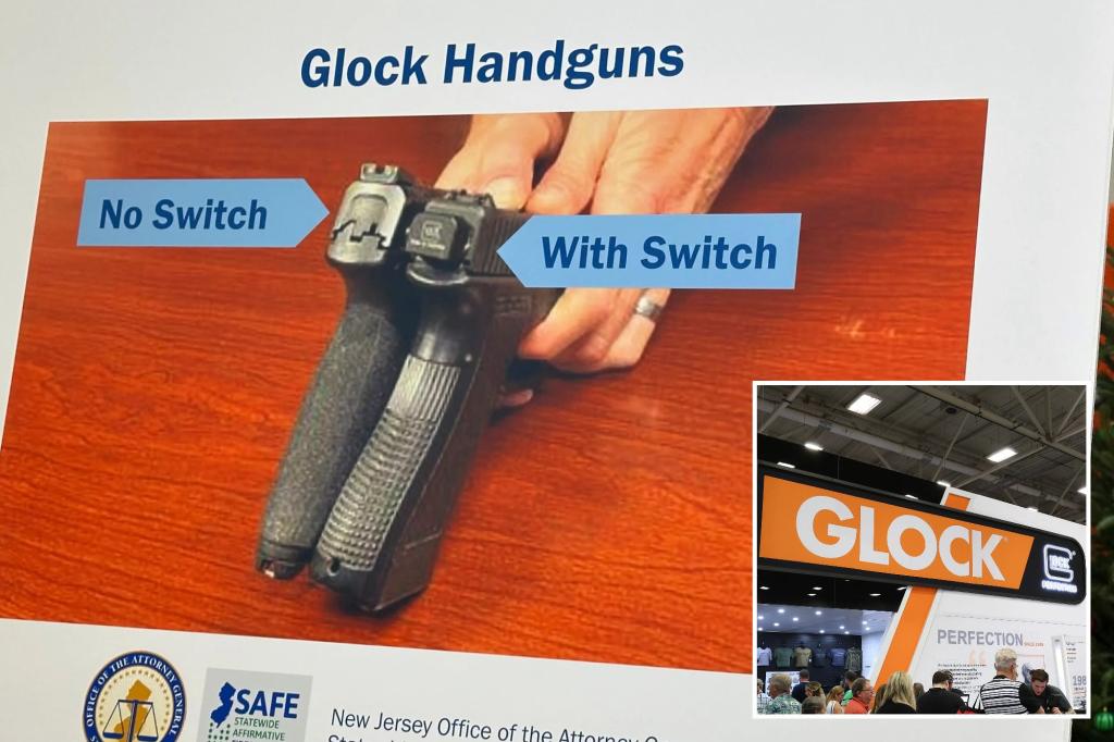 Glock sued by NJ over 'switch' that turns handguns into machine guns