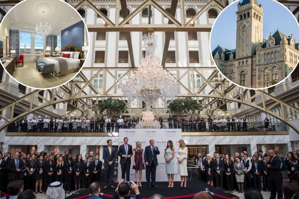 Donald Trump 'eyes deal' for Waldorf Astoria DC hotel