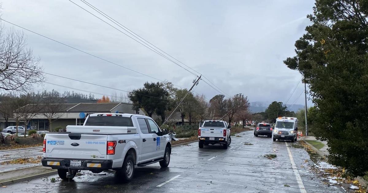 Tornado touches down in Northern California near Santa Cruz, flipping cars