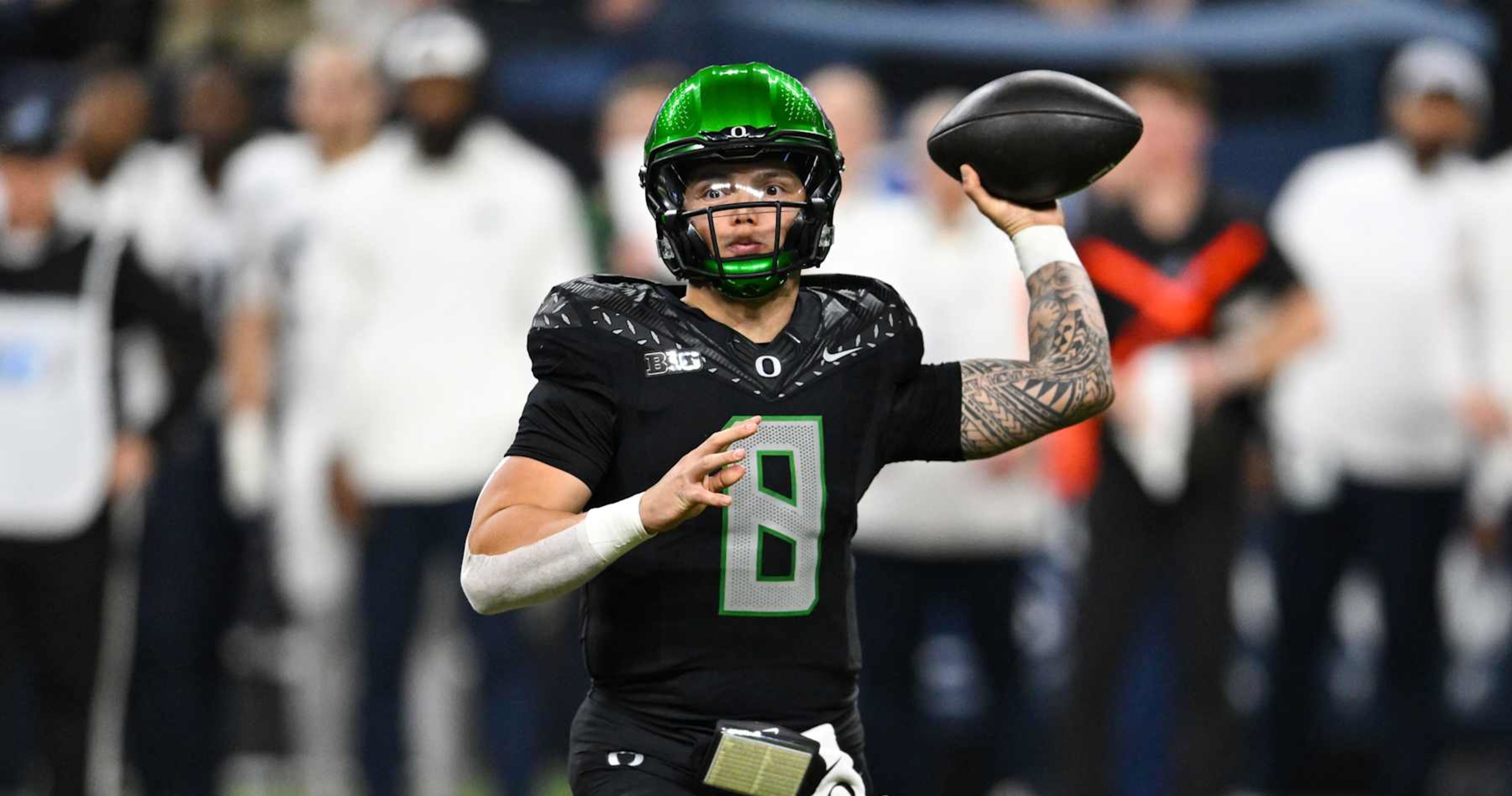 Oregon's Dillon Gabriel Picks Ashton Jeanty to Win 2024 Heisman Over Travis Hunter