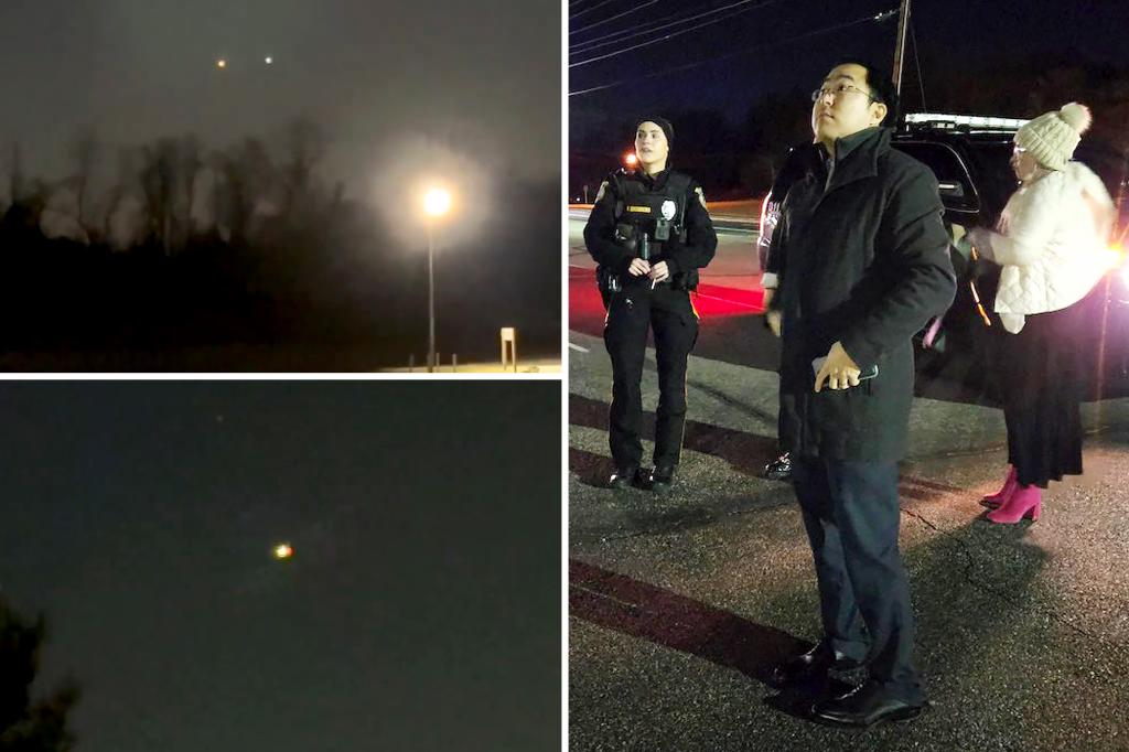 NJ Sen. Andy Kim goes on drone hunt with police with rash of 'sightings' across state