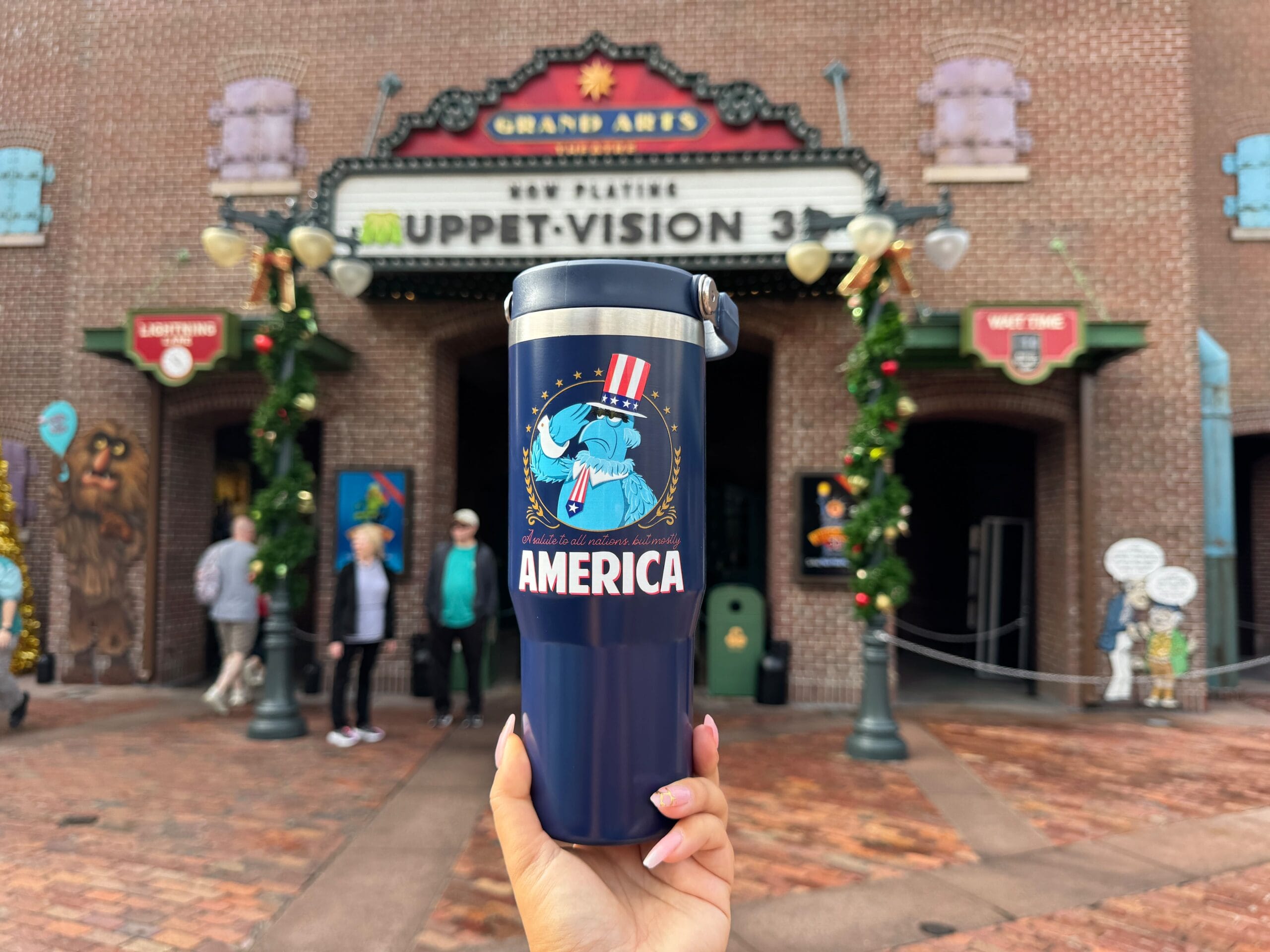 New Stanley-Style MuppetVision 3D Sam Eagle Tumbler at Walt Disney World