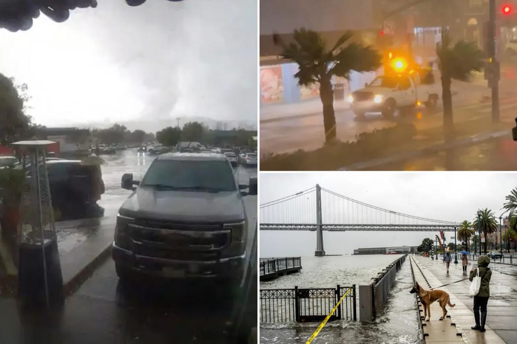 Storms across US bring heavy snow, dangerous ice and a tornado in California