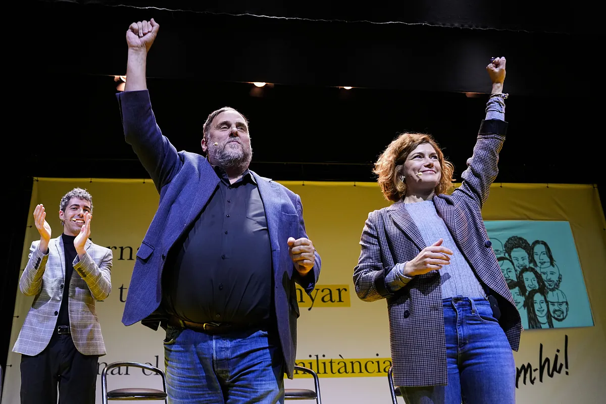 Junqueras recupera la presidencia de ERC al vencer a candidato 'rovirista' con un 52% de los votos