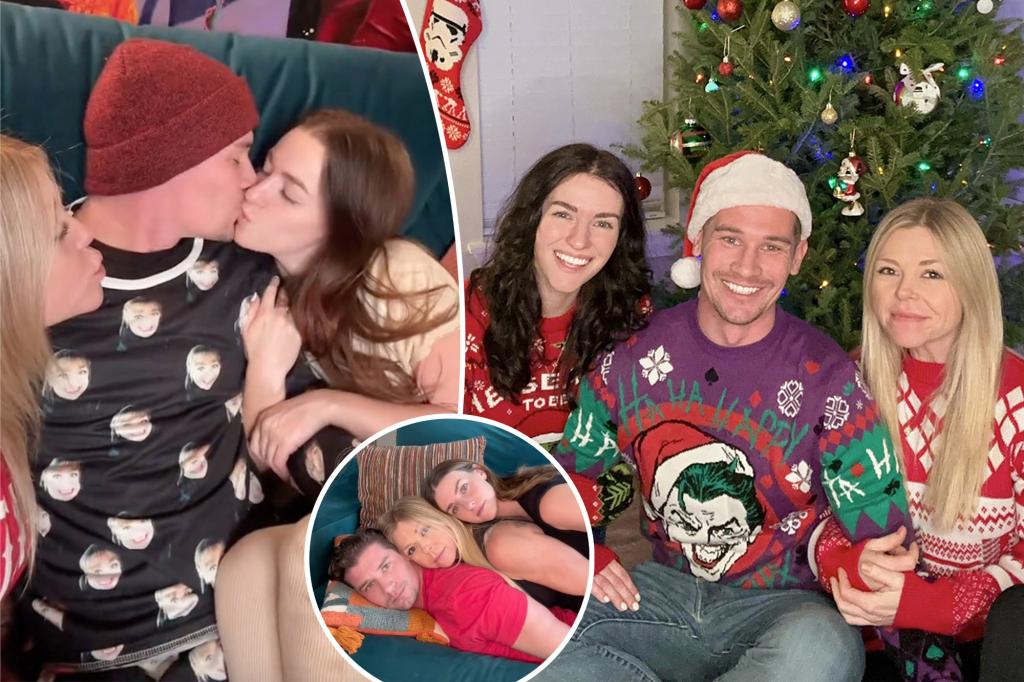 Throuple claims Christmas visits with in-laws can be awkward