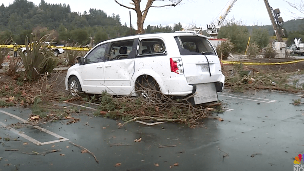 Rare California tornado injures 5, flips vehicles north of Santa Cruz