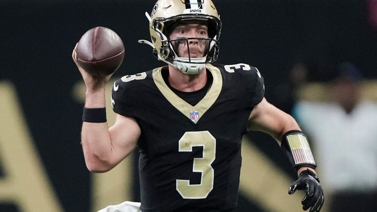 Saints bench Jake Haener, go back to Spencer Rattler