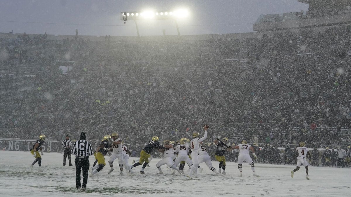 South Bend Weather for Notre Dame vs. Indiana Clash: Will Snow Affect College Football Playoff Game?