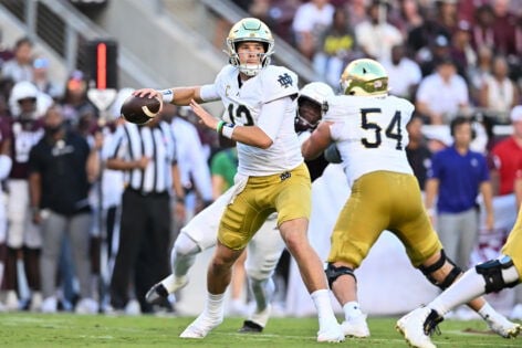 Notre Dame’s Riley Leonard Sends Strong Message on Facing Brutal Conditions for Indiana Clash