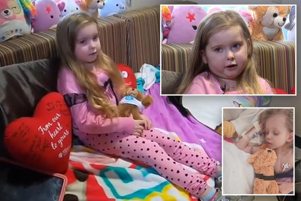 Indiana girl, 8, receives lifesaving heart transplant just in time for the holidays