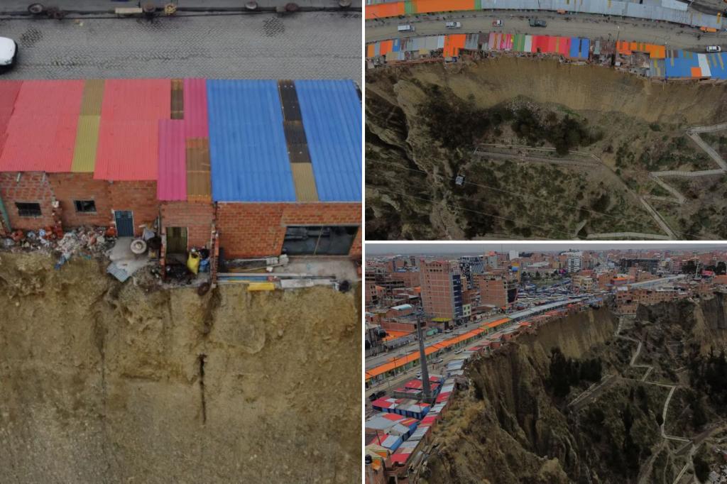 Bolivia’s gravity-defying ‘suicide homes’ have residents living on the edge — literally