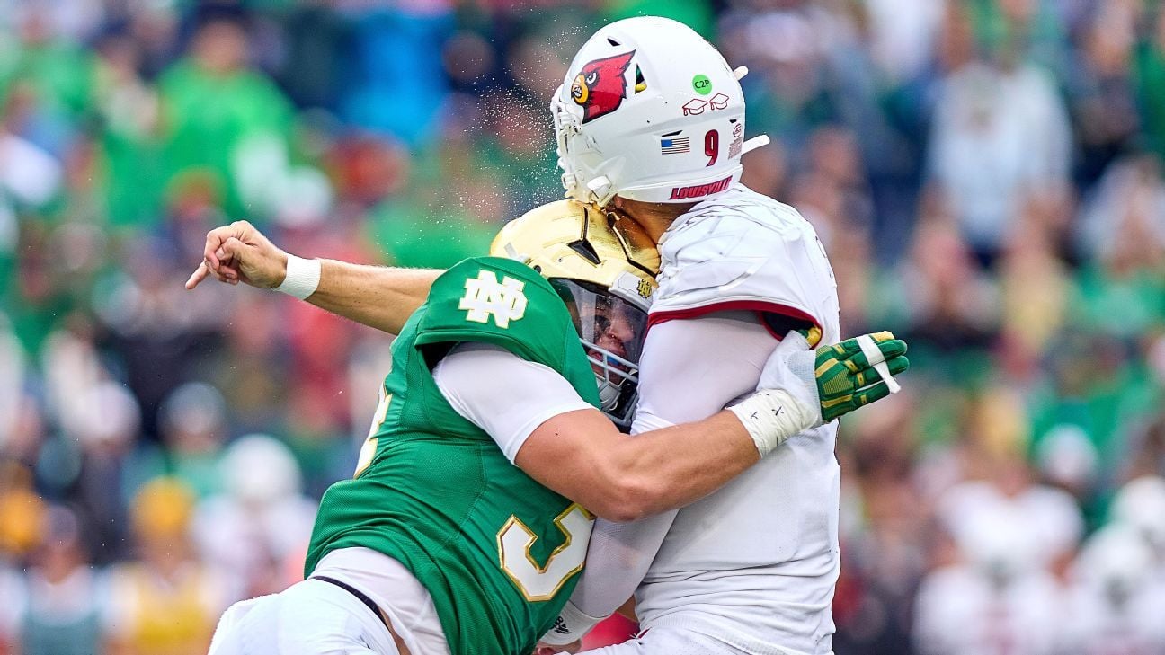 Stop rate for all 134 CFB teams: Notre Dame at the top