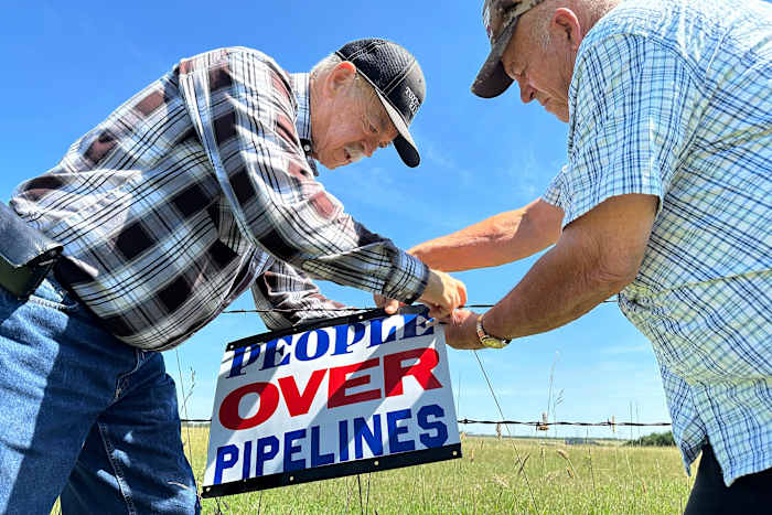 North Dakota regulators consider underground carbon dioxide storage permits for Midwest pipeline