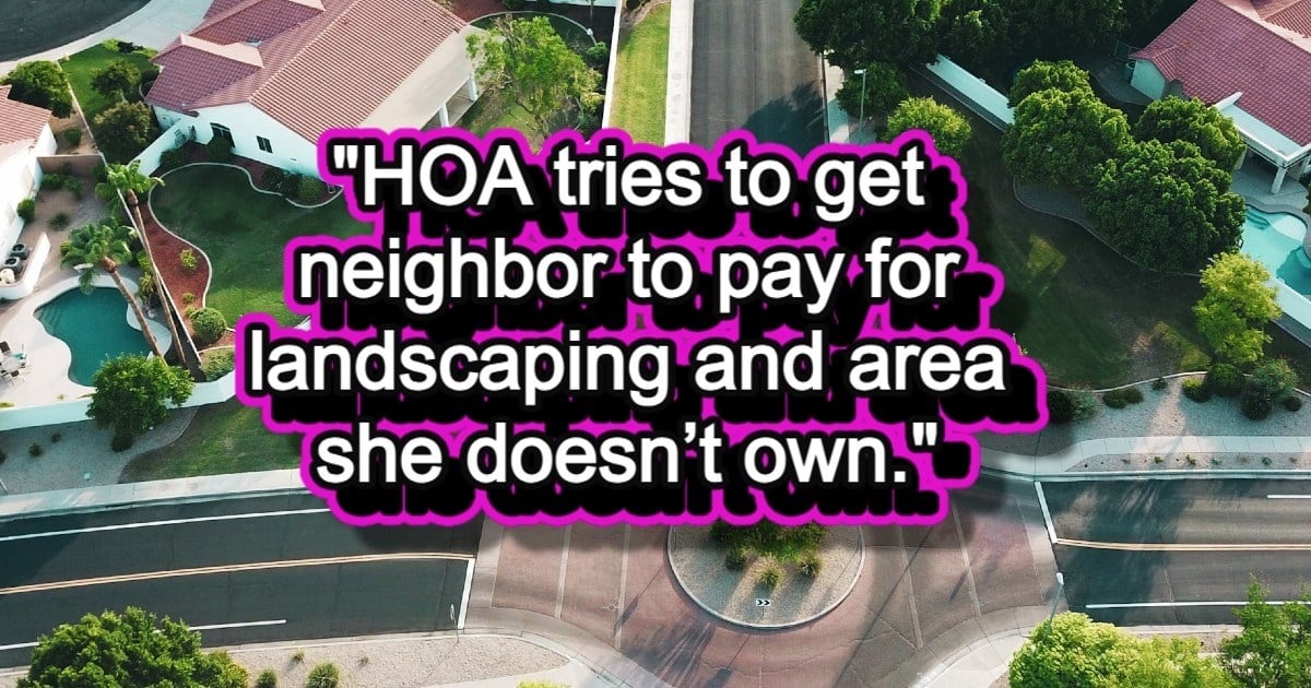 'They want her to [pay] $2,500.00': Neighbor fires back at HOA for forcing her to pay for landscaping area outside her property, HOA pays up