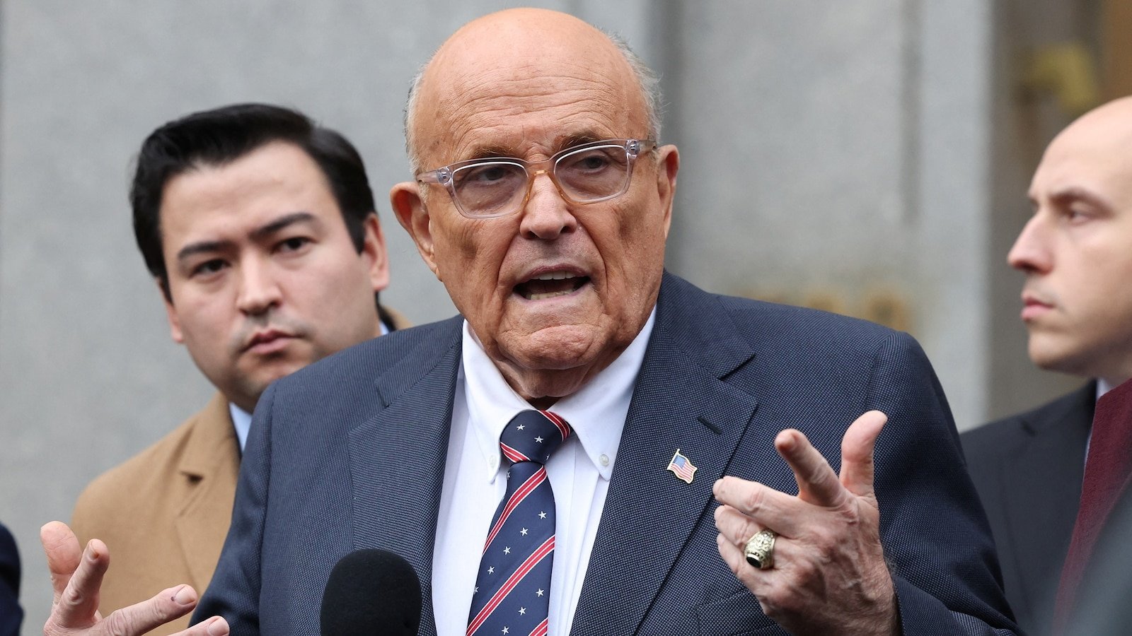 Georgia election workers move for 'severe' sanctions against Giuliani