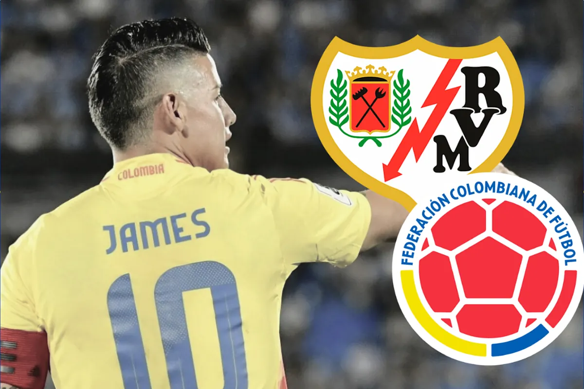 "Selección chica... de segunda": Seguidores del Rayo Vallecano se desquitan de Colombia por James