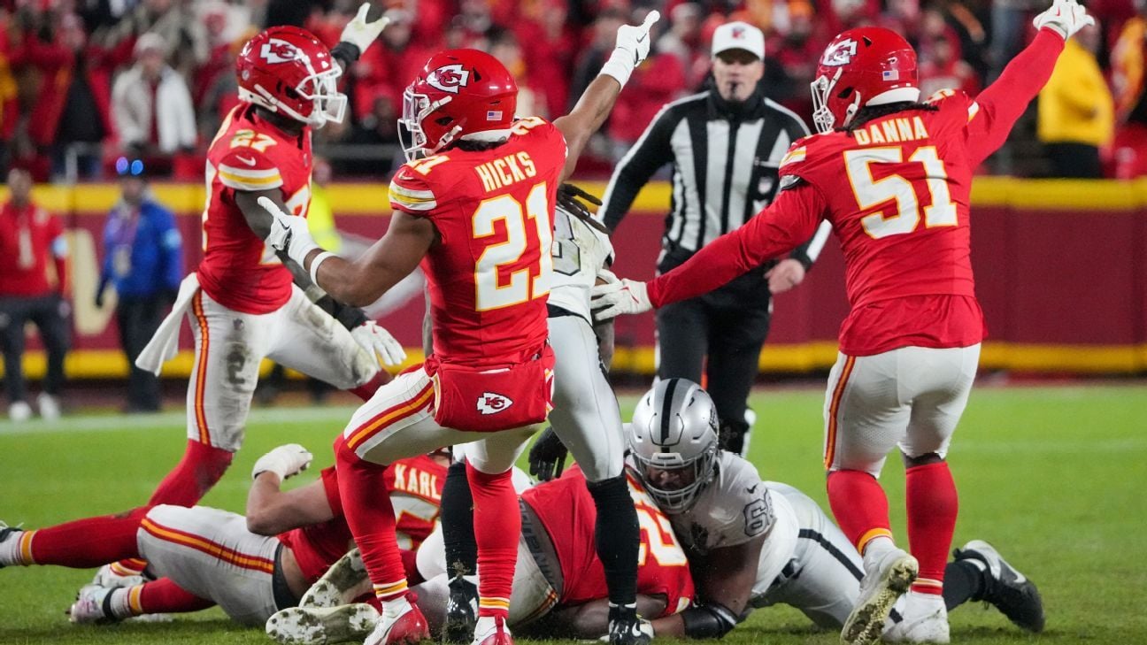 Chiefs clinch playoff spot, but not thrilled with how