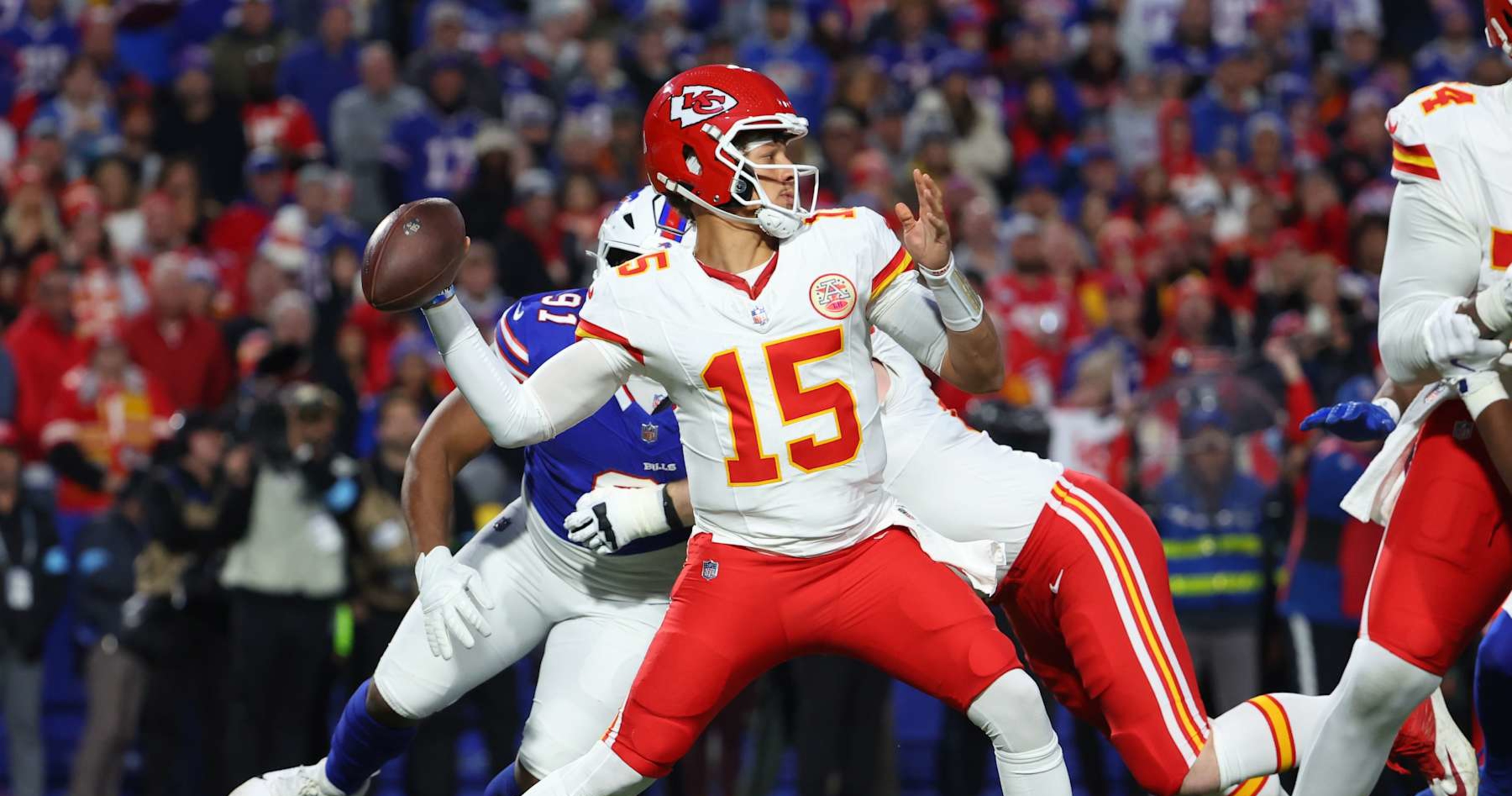 Chiefs' Patrick Mahomes Fined $14.1K by NFL for TD Celebration vs. Bills