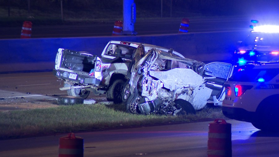 Head-on, wrong-way crash on I-271