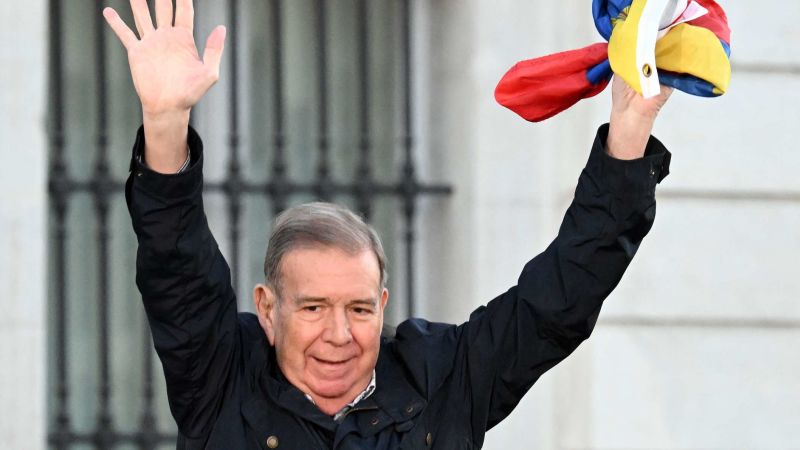 EE.UU. reconoce a Edmundo González como presidente electo de Venezuela