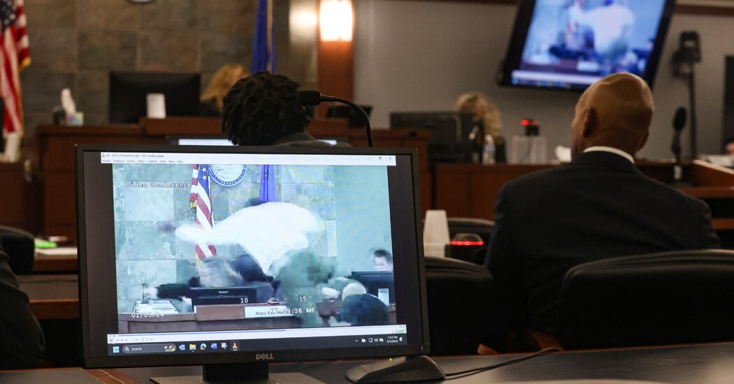 Man Who Leaped Over Bench to Attack Nevada Judge Gets Decades in Prison