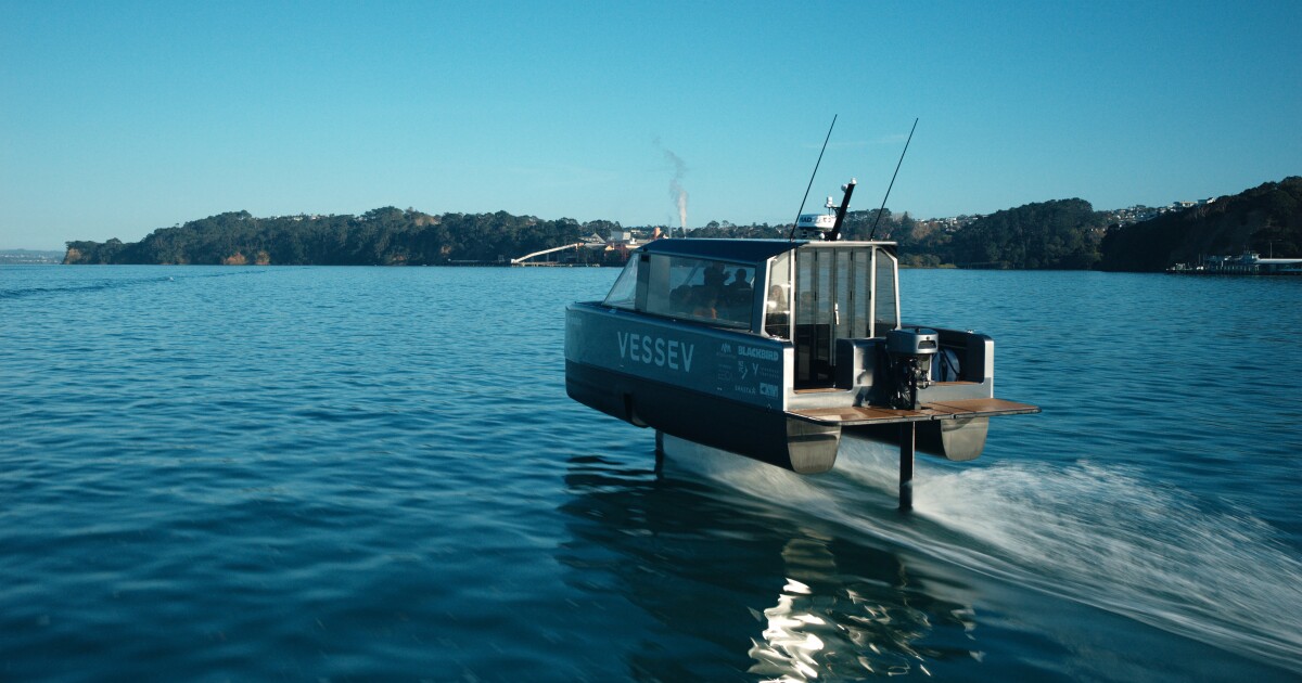 Foiling e-ferry certified for commercial operations starting early 2025