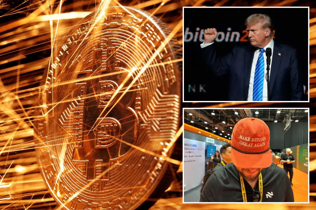 Bitcoin tops $107K for first time as Trump boosts hopes for strategic reserve