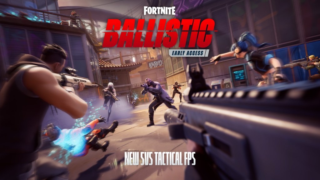 Fortnite goes first person with Ballistic, a 5v5 tactical shooter