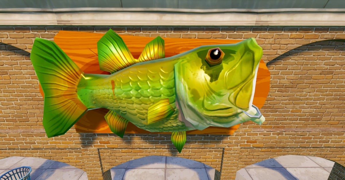 Fish trophy locations in Fortnite OG