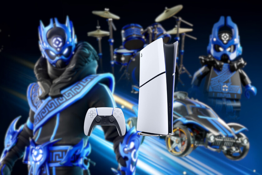 No te compres una PS5 Slim sin pack: este modelo incluye mucho contenido de Fortnite y cuesta exactamente lo mismo