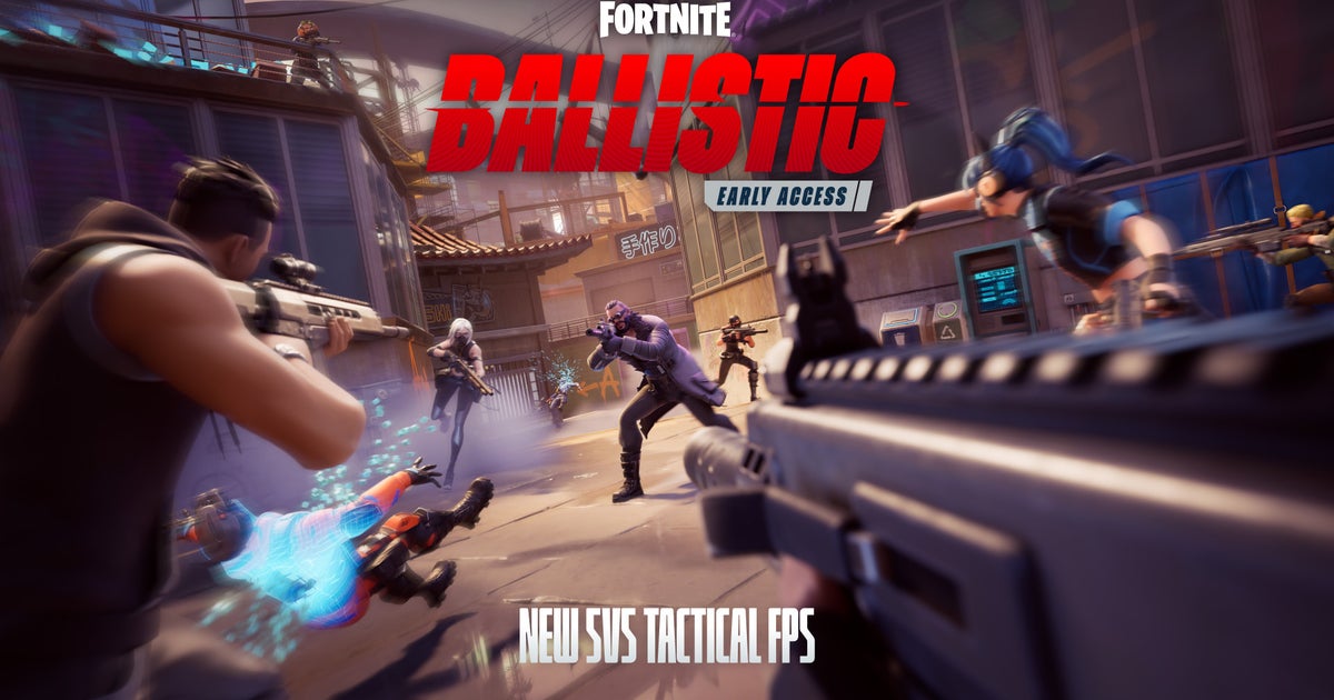 Fortnite goes first-person for new 5v5 mode Ballistic