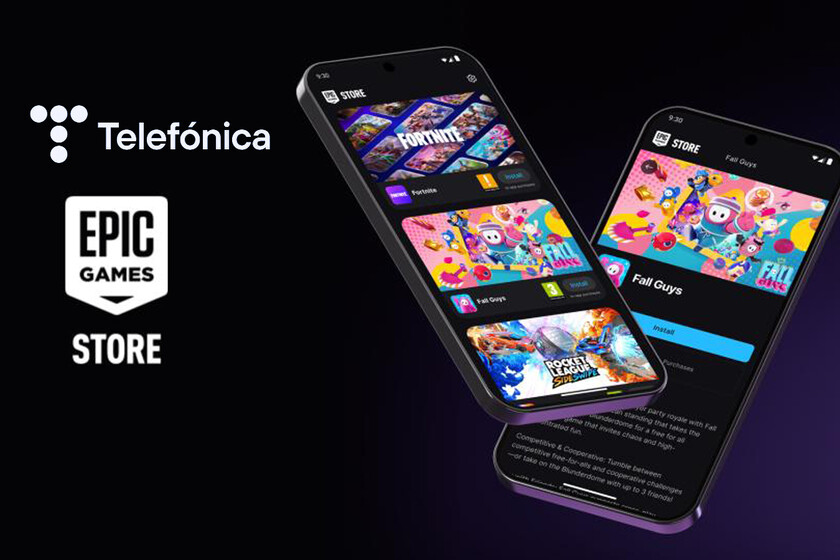 Aficionados a Fortnite, atentos: los nuevos móviles Android de Movistar y O2 traerán preinstalada Epic Games Store