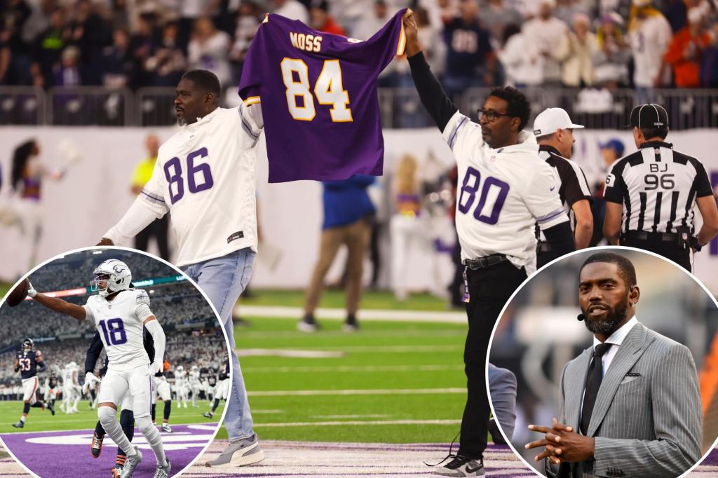 Randy Moss responds to Vikings' show of support after cancer reveal