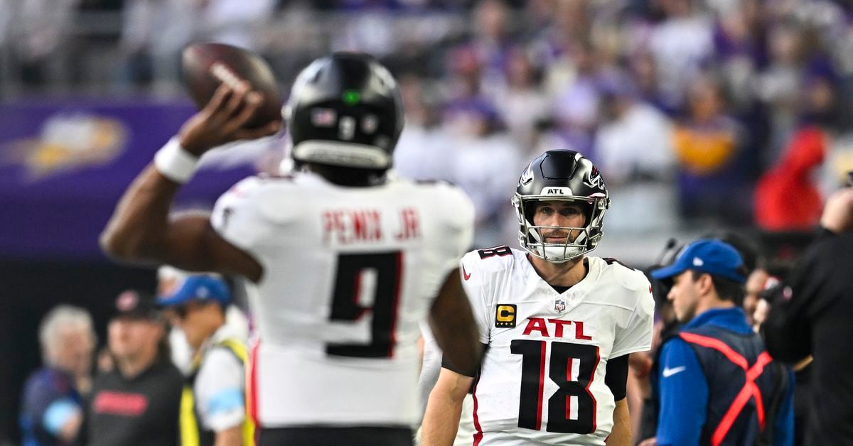 Kirk Cousins benched by Falcons, Michael Penix Jr. to start against Giants