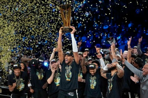 “Get Your Iowa House”: MVP Giannis Antetokounmpo Delivered on $500,000 Promise to Liam Robbins With NBA Cup Win