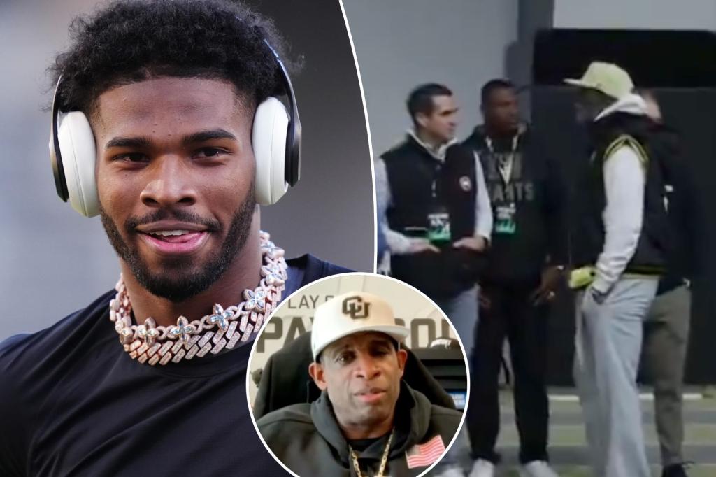 Deion Sanders hints at inside Giants info as he guarantees Shedeur goes No. 1 in NFL Draft