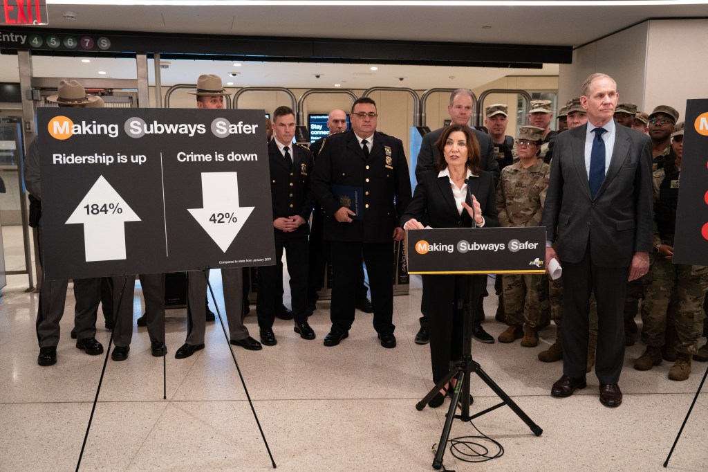 Gov. Hochul to deploy 250 more National Guard troops in NYC subways