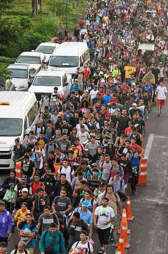 Sexta caravana en menos de dos meses avanza por Chiapas